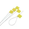 Sellos de Alambre de Acero Desechables Sellos de Plástico Camión Contenedor Logística Petroquímica Sellos de Plomo Hexagonales Tipo Oreja