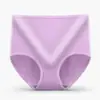 Ropa Interior Femenina de 100 kg Patrón Vertical Europeo y Americano Seda de Leche Cintura Alta Control de Abdomen Bragas Encaje Transfronterizo Talla Grande Pantalones para Mujer