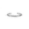 Pulsera de moda de personalidad europea y americana, marca original, simple, para hombres y mujeres, pulsera de pareja de acero de titanio, joyería, pulsera de rollo de tres líneas