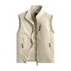 Chaleco de Múltiples Bolsillos para Hombre para Exteriores, Malla Fina Transpirable Primavera/Verano, Chaleco de Cuello Alto para Pesca, Fotografía, Ropa de Trabajo