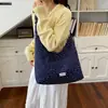 Estilo casual transfronterizo 2026 otoño e invierno nuevo bolso de hombro con estampado de flores pequeñas estilo coreano para mujer, bolso tote de gran capacidad a la moda
