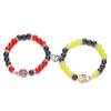 Europa y Estados Unidos transfronterizo superventas pulsera tejida de amistad personalizada Deadpool Wolverine parejas cuerda de mano tejida ajustable joyería