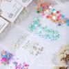 Manicure sereia aurora contas macaron doces cor plana fantasia contas transvious coringa cor misturada diamante decorativo atacado