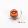 Mini Fruta Media Corte Toronja Kiwi Papaya Pegamento en Crema Pasador Accesorios para el Cabello Hecho a Mano DIY Accesorios de Joyería