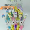 Nuevo cuaderno de la serie de dibujos animados para tres años con bolígrafo, alto valor de color, nuevo cuaderno creativo para notas de estudiante, escritura suave