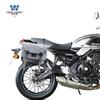 Coche muscle Wolf adecuado para Kawasaki Z650RS bolsa lateral bolsa lateral caja lateral retro modificación bolsa para casco cinturón impermeable marco de liberación rápida