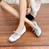 Nuevos Zapatos de Mujer 2025 para Verano, Calzado Exterior para Personas Bajas con Aumento Interno, Zapatos Planos de Suela Gruesa para Mujer en Verano, Calzado Versátil y de Alta Gama con Elegante