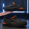 Sandálias de Plataforma de Verão Novo Estilo Transfronteiriço com Solas Macias, Tamancos de Praia Outdoor Slip-On, Sapatos Silenciosos para Casal