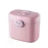 Caja Portátil de Leche en Polvo para Bebé para Salir, Subenvasado, Caja Subenvasada Sellada a Prueba de Humedad, Tanque de Almacenamiento, Caja de Subenvasado para Fideos de Arroz Complementarios