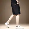 Shorts Workwear Retro Americano para Homens, Marca Moderna de Verão, Finos Largos de Perna Reta Frescos Casuais de Cinco Pontos