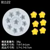 Estrelas, Lua, Nuvens, Sol Desenho Animado Argila Resina Decoração Molde de Silicone Coroa Arco-Íris Molde para Fondant Chocolate