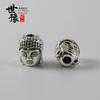 Chaveiro de Pássaro DIY Furo Grande Cabeça de Buda Guanyin Acessórios de Chaveiro de Liga Material para Pulseira de Comércio Exterior Acessórios de Joias