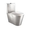 Atacado Aço Inoxidável 304 Vaso Sanitário Banheiro Descarga Direta Anti-incrustante Vaso Sanitário de Chão Vaso Sanitário com Descarga