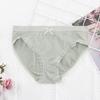 Bragas japonesas de cintura media con encaje sexy sin costuras para mujer, cómodas y transpirables, con grafeno en la entrepierna.