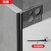 Tira de Esquina de Aleación de Aluminio para Azulejo y Pintura de Látex para Esquinas de Pared, Tira de Borde Invisible de Metal para Prevenir Grietas, Tira de Esquina