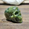 Enfeite Natural de Dragão Bebê Xiuyu Artesanato em Cristal Escultura Xiuyu Decoração de Casa Presente de Halloween
