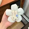 Laços de Cabelo Fofos de Coelho e Gato de Bolinhas, Scrunchies, Elásticos para Rabo de Cavalo Alto Femininos, Laços para Coque