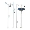 Torre de Vigilancia Cilíndrica Comunidad 3.35m 4m Soporte para Cámara de Torre Cámara tipo Pistola Cámara tipo Bola Columna para Cámara Exterior