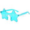 Gafas de Estrella de Cinco Puntas Color Gelatina para Niños Gafas de Sol Color Caramelo de Estrellas Gafas de Sol en Forma de Corazón Siaman Transfronterizas Europeas y Americanas