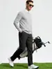 Pantalones Deportivos de Golf para Hombre, Tela Larga Transpirable para Trabajo, Pantalones Casuales Cómodos, Ligeros y de Secado Rápido