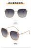 Óculos de sol femininos 2024 Novo Advanced Sense UV-proof Strong Light Polarized Sunglasses com miopia