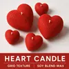 Oso de Rosa del Día de San Valentín Vela Aromática Decoración para Bodas y Fiestas, Decoración del Hogar que Mejora la Atmósfera, Regalo para Mujeres, Vela Figura