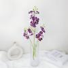 Amor-perfeito único flor artificial planta verde flor falsa casamento casa pátio ao ar livre decoração fotografia fotografia comércio exterior transfronteiriço