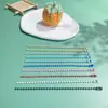 10cm.12cm Llavero de Cuentas Onduladas Colgante para Bolso Colgante de Llave Hecho a Mano DIY Cadena para Llaves Accesorios de Joyería Listos para la Venta