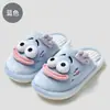 Pantuflas de Peluche de Dibujos Animados Otoño Invierno Suela Suave Antideslizantes Hogar Lindas Pantuflas de Algodón Cálidas Pantuflas de Algodón para Niñas Mujeres Otoño Invierno Venta al por Mayor