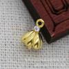 Hongxing DIY Joyería Cobre Color Oro 24K Conservante 9.5*7.5mm Zircón Cuerno Clavo o Accesorios Multi-Cobre B1620