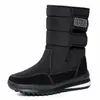 Zapatos de Algodón para Mujer 2026 Invierno Transfronterizos Estilo Nuevo Aterciopelados Engrosados de Caña Alta Botas de Nieve Talla Grande para Exteriores Impermeables Casuales Botas de Algodón