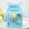 Nova caixa de doces com etiqueta vazada estilo europeu para casamento Dia dos Namorados LOVE caixa de papelão para embalagem de doces de chocolate Diamante