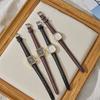 Nuevo Reloj de Cuarzo de Pareja de Estilo Coreano Moderno Simple con Personalidad Retro Estilo Harajuku para Estudiantes Hombres y Mujeres