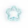 Pendientes Colgantes Llavero Colgante de Flor de Ciruelo Hueca de Estrella Acrílica Japonesa y Coreana Estrella de Cinco Puntas Accesorios para Joyería DIY 1 Paquete