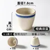 Kaibaiya caneca de mesa de melamina restaurante hotel caneca criativa resistente a quedas imitação de porcelana plástico vidro taça de vinho comercial
