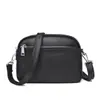 Bolsas Femininas Denk Transfronteiriças de Couro Genuíno 2026 Nova Moda Casual Couro Bovino de Primeira Camada Bolsas de Ombro Transversais Atacado