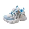 Zapatillas Deportivas para Niñas 2026 Nuevos Modelos de Primavera y Otoño para Niños Mayores, Zapatos Casuales de Malla, Zapatillas de Correr para Niños, Zapatos Tipo Papá para Niños Tendencia