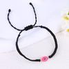 Pulseras de Tendencia Personalizadas Europeas y Americanas Transfronterizas Tejidas a Mano para Hombres y Mujeres, Pulseras de Joyería Versátiles para el Día a Día con Baño de Oro Cobre