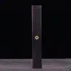 Queimador de incenso de linha de ébano, caixa de incenso de sândalo roxo, pia de incenso para ambientes internos, queimador de incenso de linha de sândalo, artesanato, atacado