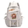 Mercancía de la colaboración Harry Potter Despertar Mágico: lindo morral de estudiante de dibujos animados, morral con tema de Hogwarts