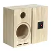 Altavoces de audio para coche de 4 pulgadas 5 pulgadas 6.5 pulgadas 8 pulgadas caja vacía para altavoz caja de madera maciza de dos vías caja de madera para altavoz de casa