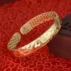 Pulsera de Oro Arena Vietnamita para Mujer Moneda Europea Auténtica Japonesa y Coreana Pulsera de Oro y Oro para Regalo de Madre Novia Joyería Simple