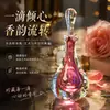 Cristal Chegada Nova Colorida Frasco de Óleo Essencial Material de Alta Transparência Frasco Vazio Personalizado para Óleo Essencial Frasco Dosador Perfume Vermelho Rosa Frasco de Óleo Essencial para Perfume
