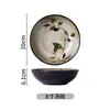 Recomendado ~ Personalidad Creativa Horno Escarcha de Nieve Esmalte Bol para Verduras Retro Hogar Japonés Cerámica Horno Cara Bowl Ligero Defecto