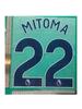 24-25 Brighton Produtos B Adulto 22#MITOMA Estampagem de Número e Letra no Uniforme Mapa de Transferência de Calor
