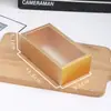 2/4/6/8 Caja de Regalo Transparente Engrosada Esmerilada para Pastel de Luna de Mediados de Otoño Caja de Empaque Crujiente de Yema de Huevo con Bolso