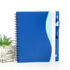 Cuaderno de espiral mini de PP esmerilado multicolor para Amazon, bloc de notas de bolsillo portátil ultrasónico
