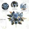 Nuevo producto transfronterizo: Combinación de Ramo de Crisantemos, Hortensias y Peonías, Flores Artificiales para Arreglos de Mano, Decoraciones de Flores Artificiales para un Ambiente de Sala de Estar de Lujo