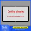 Cortina de plástico branco simples de fábrica 60-150 "Cortina de escritório para escritório e casa para projetor Cortina HD de filme ao ar livre