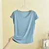 Camiseta sin mangas de color liso de modal con cuello en V para mujer, nuevo estilo de verano, corte holgado, adelgazante, cubre el cuerpo, se puede usar como ropa de dormir o como prenda exterior, top fino